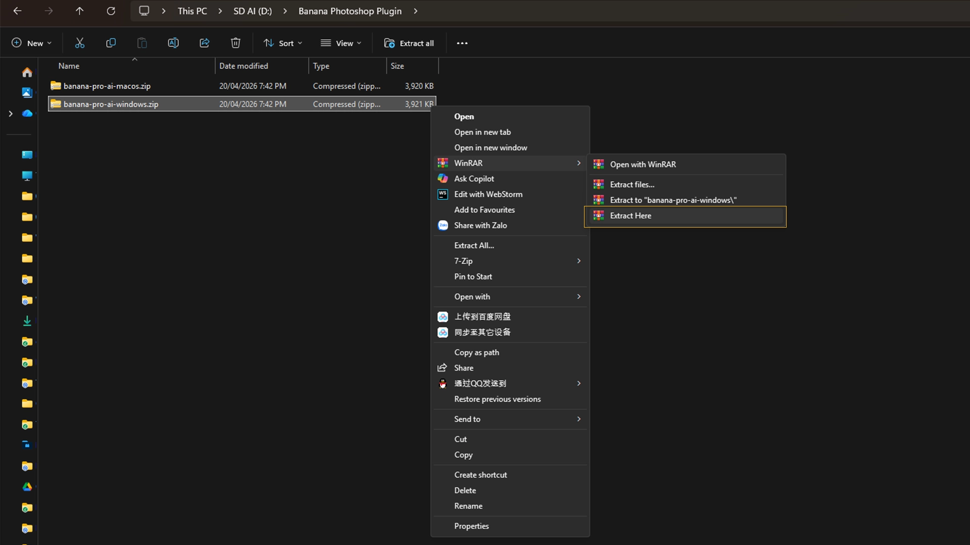 Hướng dẫn bước 1 - giải nén và copy thư mục wukong