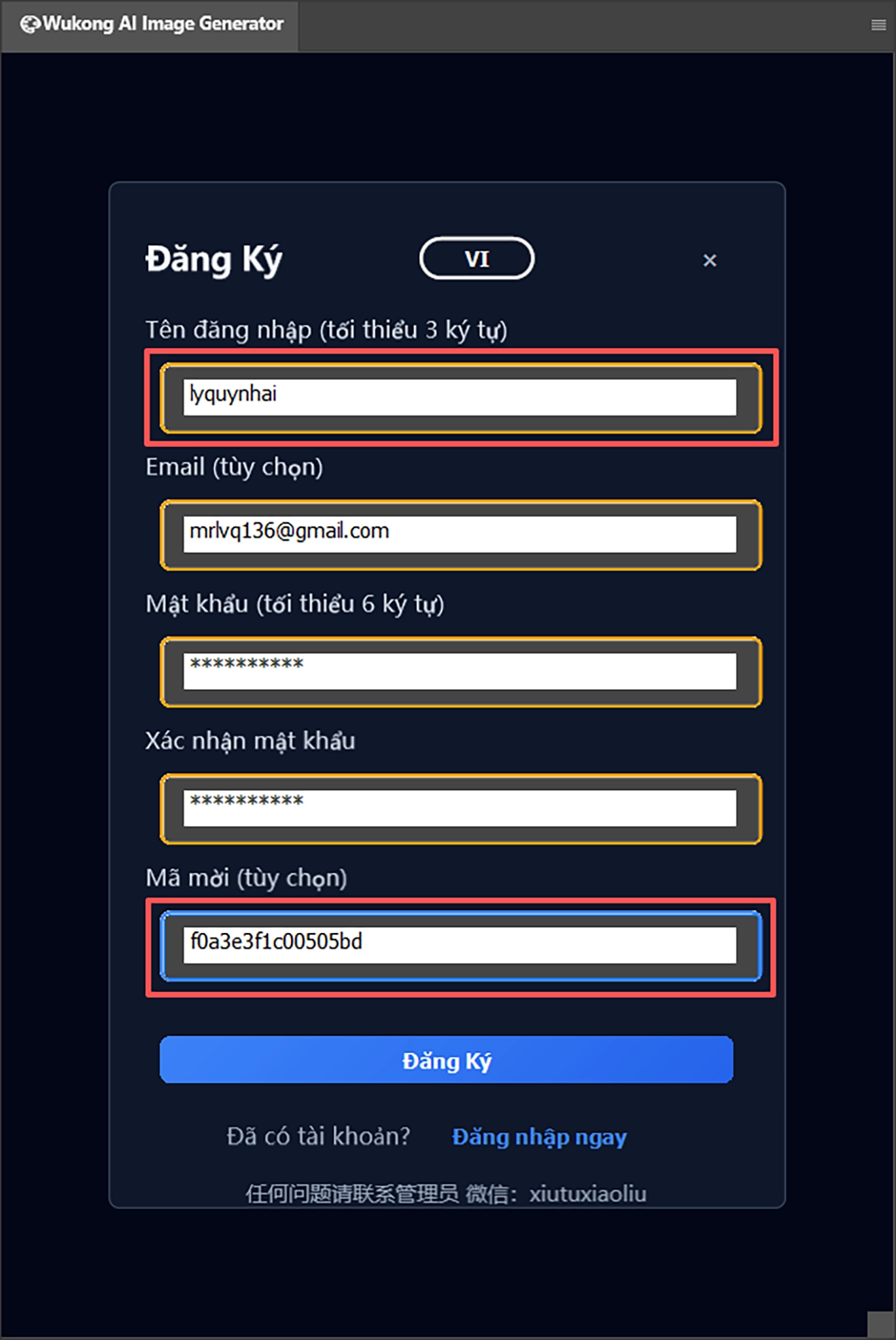 Hướng dẫn bước 2 - minh họa bổ sung